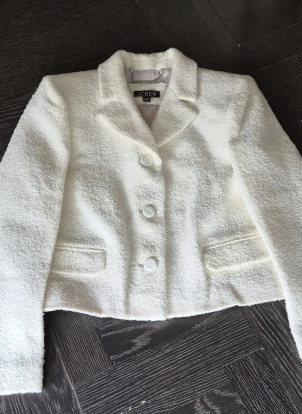 NWT J. Crew Lenore lady blazer in bouclé tweed